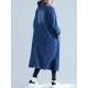 Original Lapel Long Sleeve Denim Outerwear&Trench Original Lapel Long Sleeve Denim Outerwear&Trench