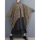 High-Low Loose Plaid Zipper Stand Collar Outerwear High-Low Loose Plaid Zipper Stand Collar Outerwear
