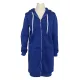 4Colors Drawstring Hooded Split-Joint Pocket Solid Color Zipper Outerwear 4Colors Drawstring Hooded Split-Joint Pocket Solid Color Zipper Outerwear