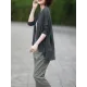 Vintage Solid Loose Cropped Batwing Sleeve Knitting Outwear Vintage Solid Loose Cropped Batwing Sleeve Knitting Outwear