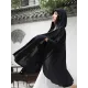Simple Solid Loose Batwing Sleeve Hood Cape Simple Solid Loose Batwing Sleeve Hood Cape