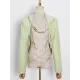 Backless Chains Long Sleeves Notched Collar Outerwear Blazer Backless Chains Long Sleeves Notched Collar Outerwear Blazer