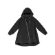 Fashion Irregularity Loose Solid Color Zipper Hooded Outerwear Fashion Irregularity Loose Solid Color Zipper Hooded Outerwear