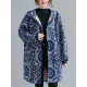 Vintage Ramie Cotton Printing Outerwear&Coat Vintage Ramie Cotton Printing Outerwear&Coat