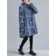 Vintage Ramie Cotton Printing Outerwear&Coat Vintage Ramie Cotton Printing Outerwear&Coat