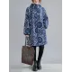Vintage Ramie Cotton Printing Outerwear&Coat Vintage Ramie Cotton Printing Outerwear&Coat