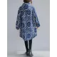 Vintage Ramie Cotton Printing Outerwear&Coat Vintage Ramie Cotton Printing Outerwear&Coat