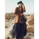Casual Loose Tasseled Solid Color Lapel Collar Jackets&Coat Casual Loose Tasseled Solid Color Lapel Collar Jackets&Coat