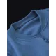 Simple Long Sleeves Loose Solid Color Zipper Stand Collar Outerwear Simple Long Sleeves Loose Solid Color Zipper Stand Collar Outerwear