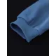 Simple Long Sleeves Loose Solid Color Zipper Stand Collar Outerwear Simple Long Sleeves Loose Solid Color Zipper Stand Collar Outerwear