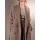 Original Creation Long Sleeves Loose Keep Warm Solid Color Notched Collar Coats Original Creation Long Sleeves Loose Keep Warm Solid Color Notched Collar Coats