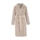 Original Creation Long Sleeves Loose Keep Warm Solid Color Notched Collar Coats Original Creation Long Sleeves Loose Keep Warm Solid Color Notched Collar Coats