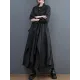Loose Long Sleeves Drawstring Split-Joint Lapel Trench Coats Loose Long Sleeves Drawstring Split-Joint Lapel Trench Coats