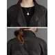 Loose Long Sleeves Drawstring Split-Joint Lapel Trench Coats Loose Long Sleeves Drawstring Split-Joint Lapel Trench Coats