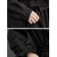 Loose Long Sleeves Drawstring Split-Joint Lapel Trench Coats Loose Long Sleeves Drawstring Split-Joint Lapel Trench Coats