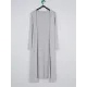 Casual Loose Long Sleeves Solid Color Outerwear Casual Loose Long Sleeves Solid Color Outerwear