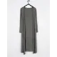Casual Loose Long Sleeves Solid Color Outerwear Casual Loose Long Sleeves Solid Color Outerwear