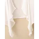 Pleated See-Through Solid Color Loose Sun-Protection Outerwear