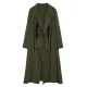 Light Loose Solid Trench Coat Light Loose Solid Trench Coat