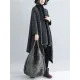 Thicken Gray Long Sleeve Coat Outerwear Thicken Gray Long Sleeve Coat Outerwear