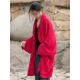Casual Loose Batwing Sleeves Solid Color Outerwear Casual Loose Batwing Sleeves Solid Color Outerwear