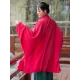 Casual Loose Batwing Sleeves Solid Color Outerwear Casual Loose Batwing Sleeves Solid Color Outerwear