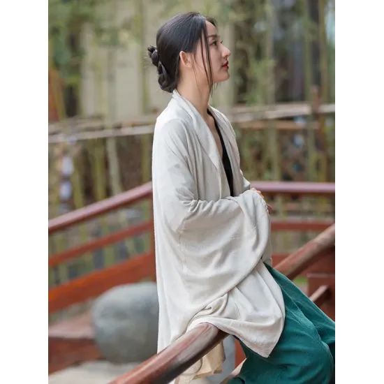 Casual Loose Batwing Sleeves Solid Color Outerwear Casual Loose Batwing Sleeves Solid Color Outerwear