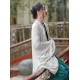 Casual Loose Batwing Sleeves Solid Color Outerwear Casual Loose Batwing Sleeves Solid Color Outerwear