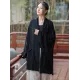 Casual Loose Batwing Sleeves Solid Color Outerwear Casual Loose Batwing Sleeves Solid Color Outerwear