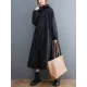 Casual Loose Solid Color Zipper Drawstring Long Sleeves Hooded Trench Coat Casual Loose Solid Color Zipper Drawstring Long Sleeves Hooded Trench Coat