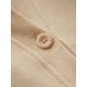 Casual Long Sleeves Loose Buttoned Solid Color Hooded Knitting Outerwear Casual Long Sleeves Loose Buttoned Solid Color Hooded Knitting Outerwear