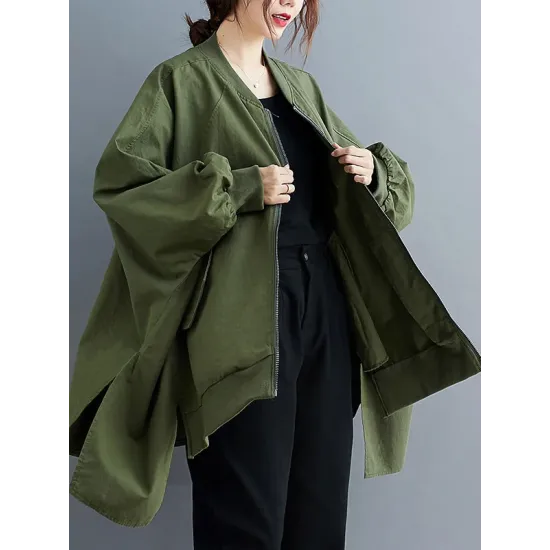 Original Solid Irregularity Flight Jacket Original Solid Irregularity Flight Jacket