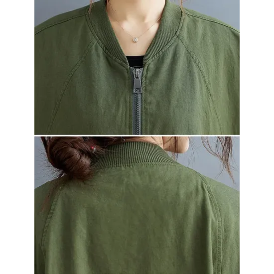 Original Solid Irregularity Flight Jacket Original Solid Irregularity Flight Jacket