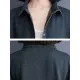 Split-Joint Long Sleeves Loose Lapel Outerwear Split-Joint Long Sleeves Loose Lapel Outerwear