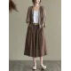 Seven-Quarter Sleeves Crochet Hollow Solid Color Outerwear Seven-Quarter Sleeves Crochet Hollow Solid Color Outerwear