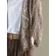 Seven-Quarter Sleeves Crochet Hollow Solid Color Outerwear Seven-Quarter Sleeves Crochet Hollow Solid Color Outerwear