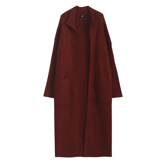 Original Solid With Pocket Cardigans Outerwear Original Solid With Pocket Cardigans Outerwear