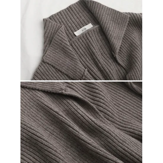 Original Solid With Pocket Cardigans Outerwear Original Solid With Pocket Cardigans Outerwear