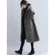 Loose Plaid Woolen Hood Coat Loose Plaid Woolen Hood Coat