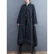 Casual Loose Long Sleeves Buttoned Lapel Collar Denim Trench Coats Casual Loose Long Sleeves Buttoned Lapel Collar Denim Trench Coats