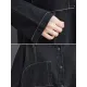 Casual Loose Long Sleeves Buttoned Lapel Collar Denim Trench Coats Casual Loose Long Sleeves Buttoned Lapel Collar Denim Trench Coats