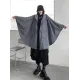 Casual Batwing Sleeves Loose Zipper Jackets Outerwear Casual Batwing Sleeves Loose Zipper Jackets Outerwear