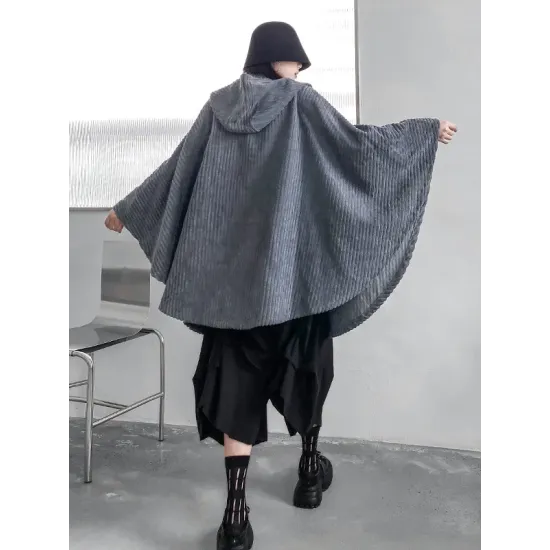 Casual Batwing Sleeves Loose Zipper Jackets Outerwear Casual Batwing Sleeves Loose Zipper Jackets Outerwear