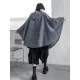 Casual Batwing Sleeves Loose Zipper Jackets Outerwear Casual Batwing Sleeves Loose Zipper Jackets Outerwear