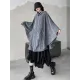 Casual Batwing Sleeves Loose Zipper Jackets Outerwear Casual Batwing Sleeves Loose Zipper Jackets Outerwear