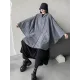 Casual Batwing Sleeves Loose Zipper Jackets Outerwear Casual Batwing Sleeves Loose Zipper Jackets Outerwear
