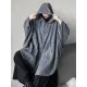 Casual Batwing Sleeves Loose Zipper Jackets Outerwear Casual Batwing Sleeves Loose Zipper Jackets Outerwear