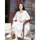 Soft White Ramie Cotton Linen Cover-up Cardigan Soft White Ramie Cotton Linen Cover-up Cardigan