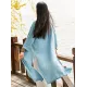 Blue&Red Frog Ramie Cotton Linen Outwear Cardigan Blue&Red Frog Ramie Cotton Linen Outwear Cardigan