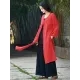 Blue&Red Frog Ramie Cotton Linen Outwear Cardigan Blue&Red Frog Ramie Cotton Linen Outwear Cardigan